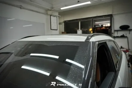 레인지로버 벨라 루프스킨 투톱랩핑, 라이트 필름, 생활보호 PPF 시공 / 부천 프로젝트알 / 부천 원미구 상동