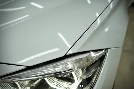 BMW 3시리즈 전체 랩핑, 에이버리 유광 화이트 시공, 부천 자동차랩핑 전문 프로젝트알 / 부천 원미구 상동