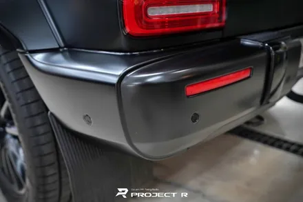 벤츠 G63 AMG 지바겐 3M 사틴블랙 부분 랩핑 시공, 부천 자동차랩핑 프로젝트알 / 부천 원미구 상동