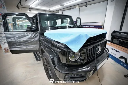 벤츠 G63 AMG 지바겐 열차단 썬팅, 글라스틴트 선셋 재시공, 부천 상동 프로젝트알 / 부천 원미구 상동