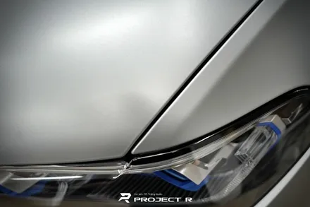 BMW X7 40i 에이버리 사틴실버메탈릭 전체 랩핑, 부천랩핑 프로젝트알 / 부천 원미구 상동