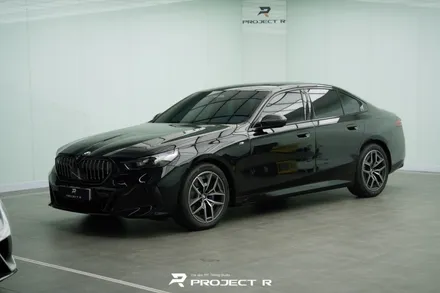 부천 BMW 5시리즈 530i 전체 PPF, 울트라핏 블랙PPF 시공, 프로젝트알 / 부천 원미구 상동