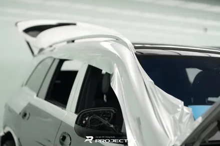 벤츠 GLS600 마이바흐 듀오톤 비닐프로그 로얄그린 및 메탈실버 투톤 랩핑, 부천 프로젝트알 / 부천 원미구 상동