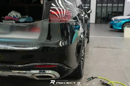 벤츠 GLS 580 부분 PPF, 사고수리 뒷범퍼 트렁크 재시공, 부천 울트라핏 PPF 전문 프로젝트알 / 부천 원미구 상동