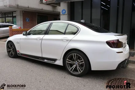 부천썬팅 블락포디샴페인골드 bmw 5시리즈에 시공하다 / 부천 원미구 상동