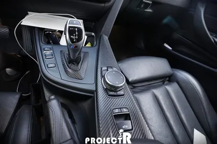 BMW 4시리즈 컨버터블 사고부위 부분 랩핑 및 실내 카본 랩핑 시공 후기 by 부천 랩핑 전문 프로젝트R / 부천 원미구 상동