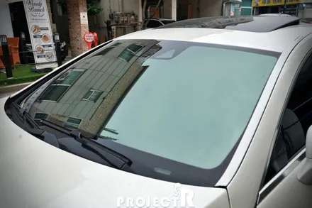 부천 상동 벤츠 CLS 250d 열차단 썬팅, 글라스틴트 선셋 윈도 틴팅 재시공기 by 프로젝트알 / 부천 원미구 상동