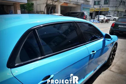 벤틀리 플라잉스퍼 열차단 썬팅 글라스틴트 선셋 윈도 틴팅 재시공기, 부천 자동차 썬팅 전문 프로젝트알 / 부천 원미구 상동