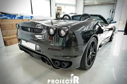 페라리 F430 테일 라이트 필름 및 카본 데칼 부분 포인트 랩핑 by 프로젝트알 / 부천 원미구 상동