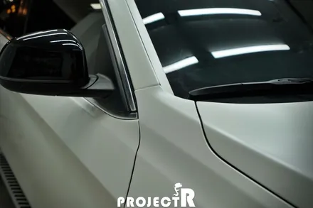 인천 자동차 랩핑, BMW X6 에이버리 사틴 화이트 펄 전체 랩핑 시공기 by 프로젝트알 / 부천 원미구 상동