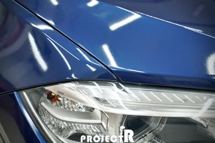 BMW X5 전체 랩핑, 에이버리 유광 다크블루 메탈릭 자동차 래핑 by 부천 랩핑샵 프로젝트알 / 부천 원미구 상동