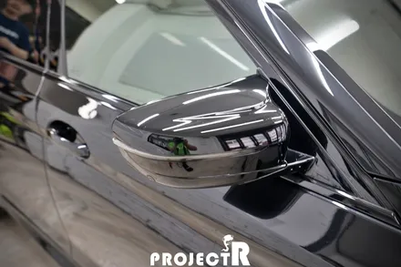 BMW M5 컴페티션 사이드미러, 카본 루프 PPF 보호필름 시공 by 부천 PPF 전문 프로젝트알 / 부천 원미구 상동