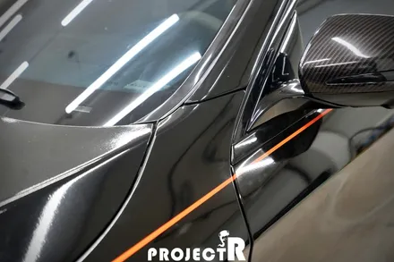 벤츠 S63 AMG 전체 랩핑, 에이버리 유광블랙 시공기, 부천 자동차 래핑 전문 프로젝트R / 부천 원미구 상동