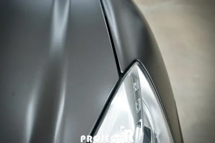 벤츠 SLK 350 전체 랩핑, 에이버리 사틴 바솔트 메탈릭  시공 in 부천 프로젝트알 / 부천 원미구 상동