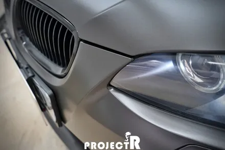 BMW 3시리즈 컨버터블 전체랩핑, 에이버리 사틴 바솔트 메탈릭 시공 in 부천랩핑 프로젝트알 / 부천 원미구 상동
