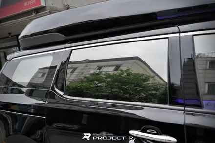 부천썬팅 프로젝트R, 올뉴카니발 하이리무진 열차단 썬팅, 글라스틴트 선셋 윈도 틴팅 재시공 후기 / 부천 원미구 상동