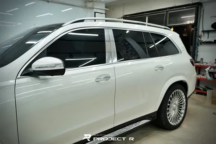 부천 자동차 열차단썬팅, 벤츠 GLS 600 마이바흐 신차패키지 글라스틴트 슈어X 시공, 프로젝트알 / 부천 원미구 상동