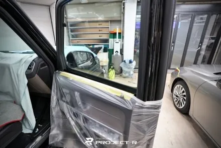 벤츠 G63 AMG 지바겐 열차단 썬팅, 글라스틴트 선셋 재시공, 부천 상동 프로젝트알 / 부천 원미구 상동