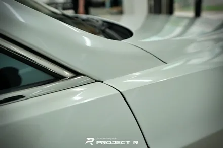 벤틀리 플라잉스퍼 전체 랩핑 재시공, 에이버리 유광 화이트펄 자동차랩핑, 부천 프로젝트알 / 부천 원미구 상동