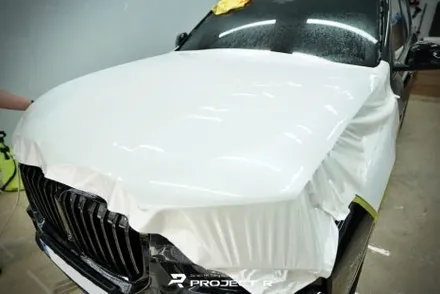 BMW X7 전체 PPF, UPPF 화이트펄 컬러PPF 시공, 부천 상동 프로젝트알 / 부천 원미구 상동