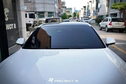 그랜저 GN7 루프스킨 블랙PPF, 부천 울트라핏 PPF 시공전문 프로젝트알 / 부천 원미구 상동