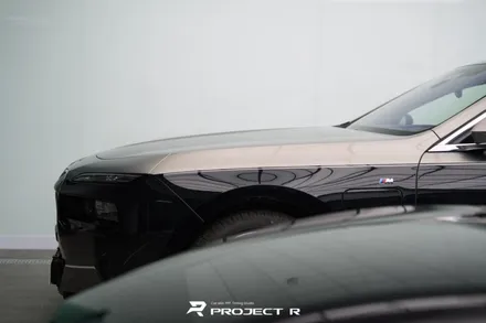 BMW 7시리즈 듀오톤 랩핑, 750e 오토벨벳 리페어블랙 시공 부천랩핑 프로젝트알 / 부천 원미구 상동