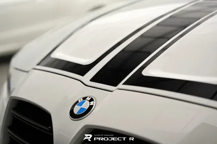 BMW M4 컴페티션 데칼 바이퍼라인 포인트 랩핑, 부천 프로젝트알 / 부천 원미구 상동