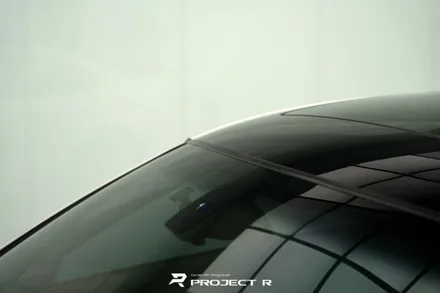 BMW e92 M3 루프스킨 사이드미러 비닐프로그 고광택 유광블랙 포인트 랩핑, 부천 프로젝트알 / 부천 원미구 상동