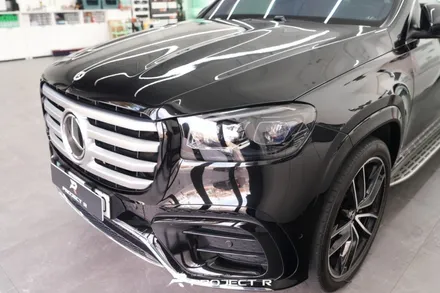 벤츠 GLS 580 부분 PPF, 사고수리 뒷범퍼 트렁크 재시공, 부천 울트라핏 PPF 전문 프로젝트알 / 부천 원미구 상동