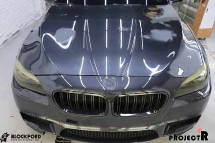 부천랩핑 프로젝트알 BMW f10 520d 레드크롬랩핑 제거 및 재시공 파트1 / 부천 원미구 상동