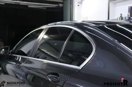부천썬팅 잘하는곳은 이곳입니다 BMW F10 5시리즈 블락포디 블랙크롬 재시공 후기 / 부천 원미구 상동
