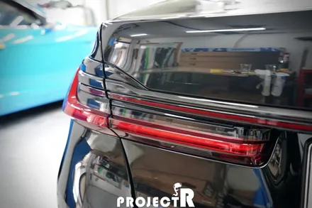 BMW 7시리즈 부분 랩핑, 그릴 및 라인 몰딩 크롬 죽이기 by 인천부평 자동차 래핑 전문 프로젝트알 / 부천 원미구 상동