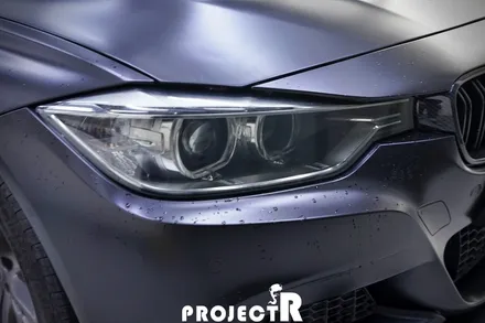 BMW 3시리즈 에이버리 사틴블랙 전체 랩핑 부분 재시공기 by 인천부평 자동차래핑 프로젝트R / 부천 원미구 상동