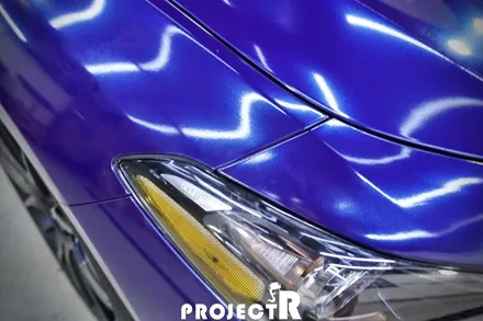 제네시스 G70 에이버리 글로스 메탈릭 마그네틱 버스트 전체 자동차 랩핑 by 프로젝트알 / 부천 원미구 상동