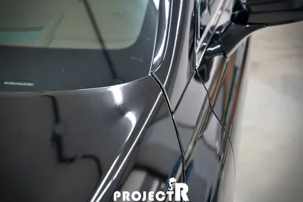 제네시스 G90 에이버리 유광블랙 전체 랩핑 시공기 by 인천 자동차 래핑 전문 프로젝트R / 부천 원미구 상동