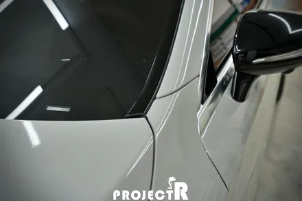 벤츠 S63 AMG 카브리올레 전체 랩핑, 에이버리 그레이 자동차 래핑 by 부천 프로젝트알 / 부천 원미구 상동