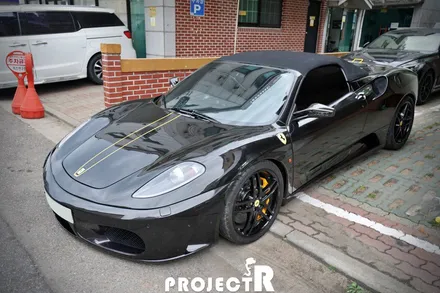 페라리 F430 테일 라이트 필름 및 카본 데칼 부분 포인트 랩핑 by 프로젝트알 / 부천 원미구 상동
