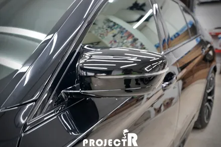BMW M5 컴페티션 사이드미러, 카본 루프 PPF 보호필름 시공 by 부천 PPF 전문 프로젝트알 / 부천 원미구 상동