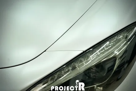 부천 랩핑 프로젝트알, 벤츠 AMG GT 에이버리 사틴 화이트 펄 전체 랩핑 / 부천 원미구 상동