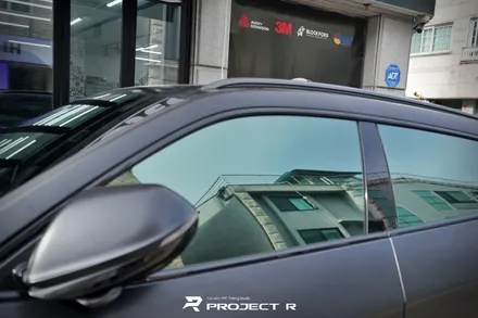 람보르기니 우루스 열차단 썬팅, 글라스틴트 선셋 윈도 틴팅 시공 후기, 부천 프로젝트알 / 부천 원미구 상동