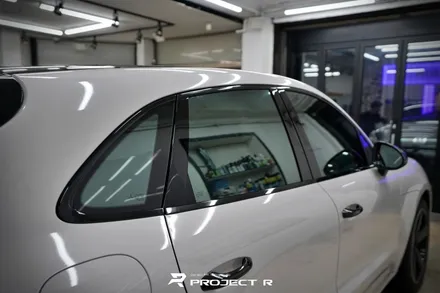 포르쉐 마칸 GTS 글라스틴트 선셋 열차단 썬팅 재시공 in 부천 자동차썬팅 프로젝트알 / 부천 원미구 상동