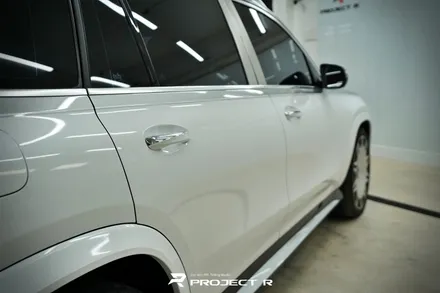 벤츠 GLS 600 마이바흐 듀오톤 에이버리 유광 화이트 투톤 랩핑, 부천 프로젝트R / 부천 원미구 상동