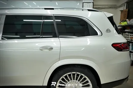 부천 자동차 열차단썬팅, 벤츠 GLS 600 마이바흐 신차패키지 글라스틴트 슈어X 시공, 프로젝트알 / 부천 원미구 상동