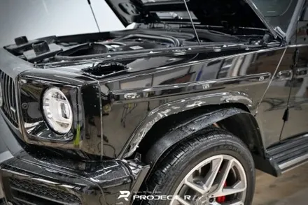 벤츠 G63 AMG 전체 PPF, 지바겐 나이트패키지(크롬죽이기) 시공, 부천PPF 프로젝트R / 부천 원미구 상동