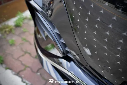 벤츠 EQS SUV 앞범퍼 PPF 재시공, 울트라핏 XP 크리스탈, 부천 자동차PPF 프로젝트알 / 부천 원미구 상동