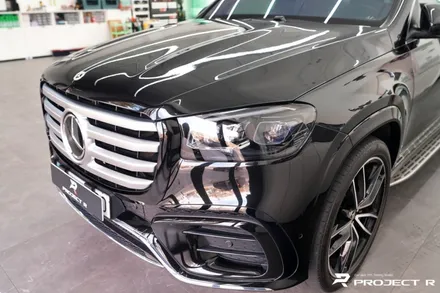 벤츠 GLS 사고수리 후 부분 PPF 재시공, 울트라핏 XP 크리스탈, 부천 수입차 PPF 전문 프로젝트알 / 부천 원미구 상동