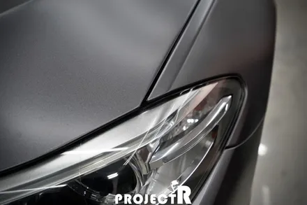BMW 5시리즈 528i 에이버리 사틴그레이 전체 랩핑, 부천 자동차 래핑 전문 프로젝트R / 부천 원미구 상동