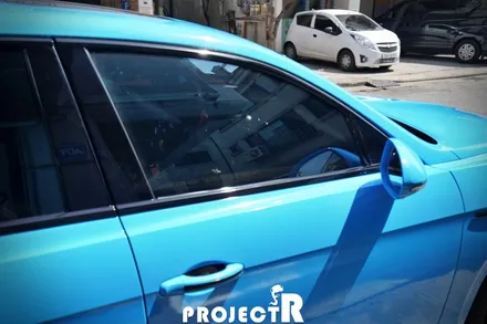 벤틀리 플라잉스퍼 열차단 썬팅 글라스틴트 선셋 윈도 틴팅 재시공기, 부천 자동차 썬팅 전문 프로젝트알 / 부천 원미구 상동