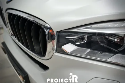인천 자동차 랩핑, BMW X6 에이버리 사틴 화이트 펄 전체 랩핑 시공기 by 프로젝트알 / 부천 원미구 상동