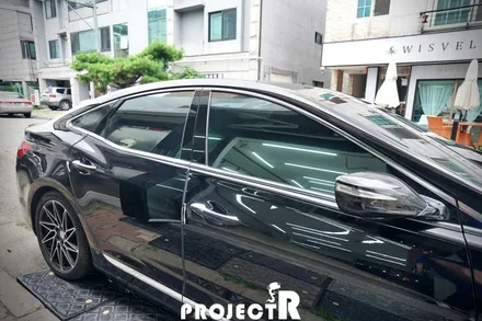 그랜저 HG 열차단 썬팅, 글라스틴트 선셋 윈도 틴팅 재시공기 by 부천 자동차 썬팅 전문점 프로젝트알 / 부천 원미구 상동